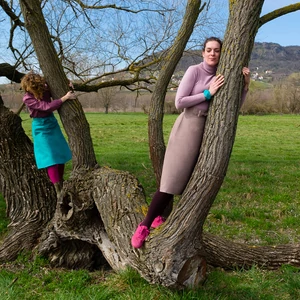 szoknya, rock, skirt, lila, len, linen, leinen