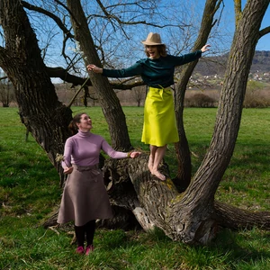 szoknya, rock, skirt, lila, len, linen, leinen