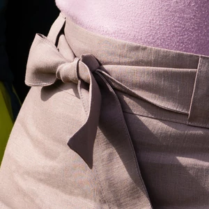 szoknya, rock, skirt, lila, len, linen, leinen